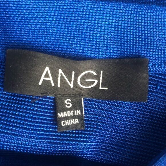 Cobalt Blue Angl body con strappy mini dress - Picture 4 of 5